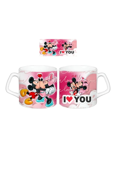 GHOSTBASTIR DESİGN Mickey Mouse Kupa Bardak | Tek Adet 0319 ürün görseli 1