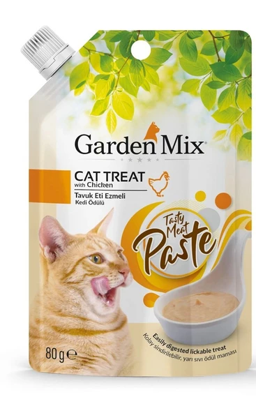 Gardenmix Tavuk Eti Ezmeli 80 gr Kedi Ödül Maması ürün görseli 1