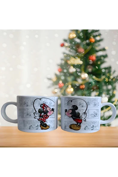 GHOSTBASTIR DESİGN Mickey Mouse Kupa Bardak | Tek Adet 0318 ürün görseli 1