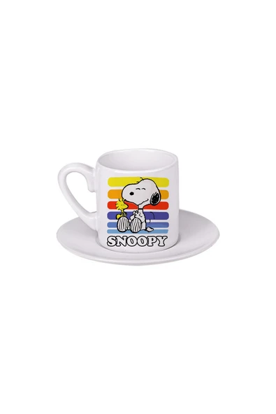 GHOSTBASTIR DESİGN Snoopy Türk Kahvesi Fincanı 053 ürün görseli 1