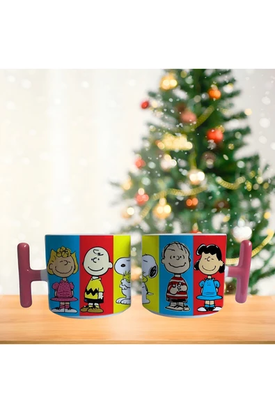 GHOSTBASTIR DESİGN Snoopy Kupa Bardak | Tek Adet 0430 ürün görseli 1