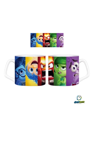 GHOSTBASTIR Design Ters Yüz Kupa Bardak | Tek Adet 0606 ürün görseli 1