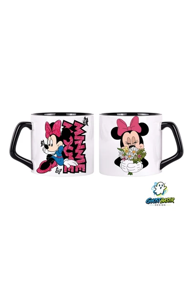 GHOSTBASTIR Design Minnie Mouse Kupa Bardak | Tek Adet 0674 ürün görseli 1