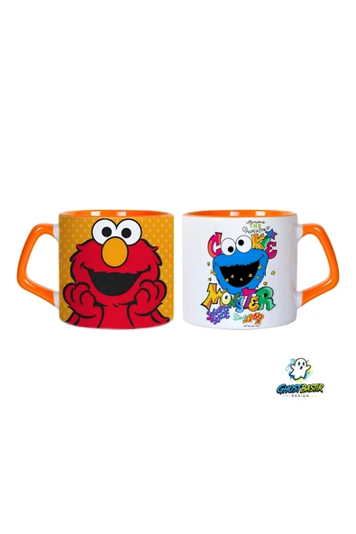 GHOSTBASTIR Design Susam Sokağı Kupa Bardak | Tek Adet 0703 ürün görseli 1