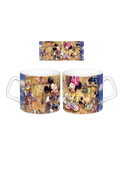 GHOSTBASTIR DESİGN Mickey Mouse Kupa Bardak | Tek Adet 0316 ürün görseli 1