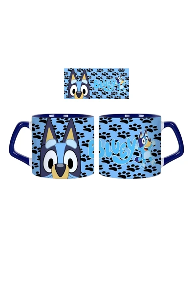 GHOSTBASTIR DESİGN Bluey Kupa Bardak | Tek Adet 077 ürün görseli 1