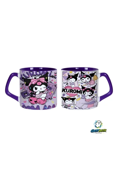 GHOSTBASTIR Design Kuromi Kupa Bardak | Tek Adet 0669 ürün görseli 1
