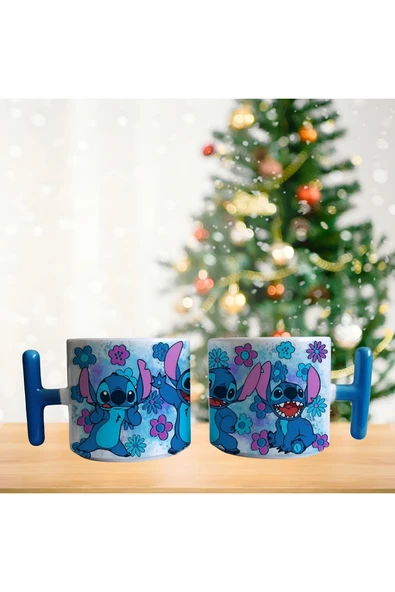 GHOSTBASTIR DESİGN Stitch Kupa Bardak | Tek Adet 0449 ürün görseli 1