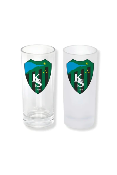 GHOSTBASTIR DESİGN Kocaelispor Buzlu / Buzsuz Seçenekli Rakı Bardağı – 1 Adet Şık Sunum Bardağı 098 ürün görseli 1