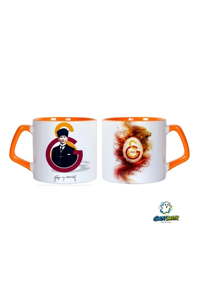 GHOSTBASTIR Design Galatasaray Atatürk Kupa Bardak Tek Adet 0645 ürün görseli 1