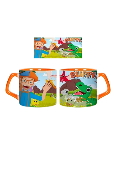 GHOSTBASTIR DESİGN Blippi Kupa Bardak | Tek Adet 073 ürün görseli 1