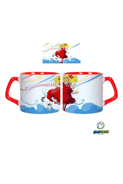 GHOSTBASTIR Design Şeker Kız Candy Kupa Bardak | Tek Adet 0723 ürün görseli 1