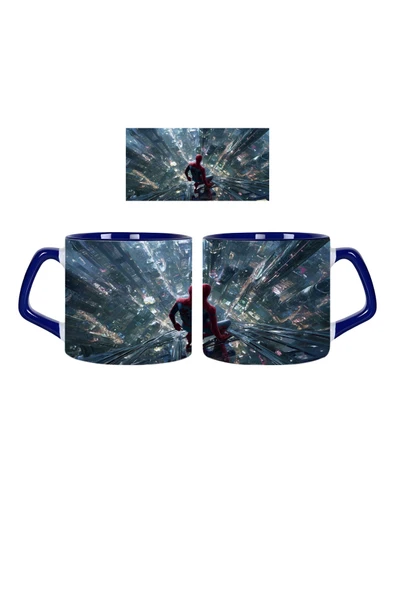 GHOSTBASTIR DESİGN Spiderman Kupa Bardak | Tek Adet 0350 ürün görseli 1