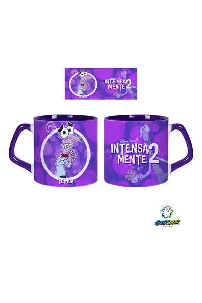 GHOSTBASTIR Design Ters Yüz Temor Kupa Bardak | Tek Adet 0607 ürün görseli 1