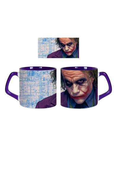 GHOSTBASTIR DESİGN Joker Kupa Bardak | Tek Adet 0232 ürün görseli 1