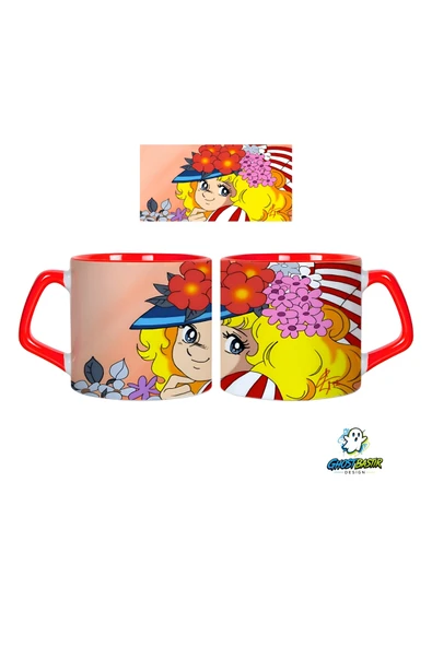 GHOSTBASTIR Design Şeker Kız Candy Kupa Bardak | Tek Adet 0722 ürün görseli 1