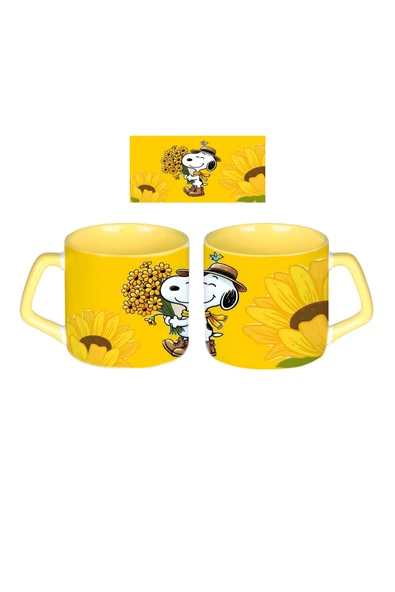 GHOSTBASTIR DESİGN Snoopy Kupa Bardak | Tek Adet 0435 ürün görseli 1