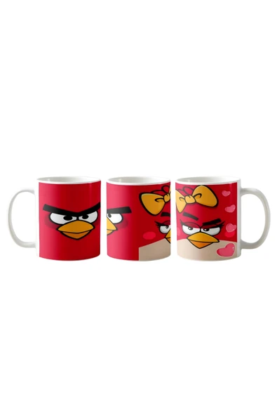 GHOSTBASTIR DESİGN Angry Birds Kupa Bardak | Tek Adet K003 ürün görseli 1