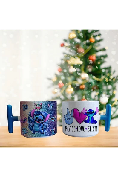 GHOSTBASTIR DESİGN Stitch Kupa Bardak | Tek Adet 0453 ürün görseli 1