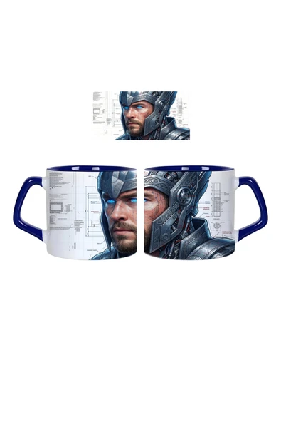 GHOSTBASTIR DESİGN Thor Kupa Bardak | Tek Adet 0509 ürün görseli 1