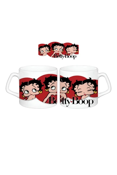 GHOSTBASTIR DESİGN Betty Boop Kupa Bardak | Tek Adet 064 ürün görseli 1