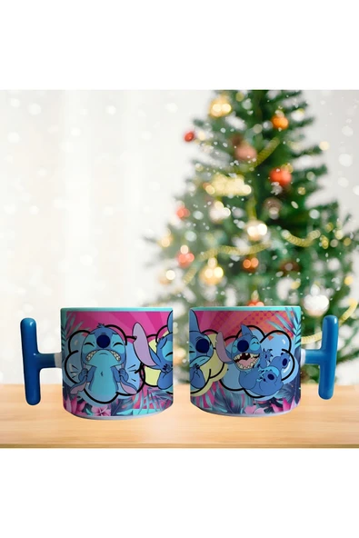 GHOSTBASTIR DESİGN Stitch Kupa Bardak | Tek Adet 0452 ürün görseli 1