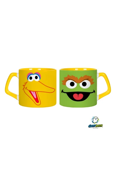 GHOSTBASTIR Design Susam Sokağı Kupa Bardak | Tek Adet 0710 ürün görseli 1
