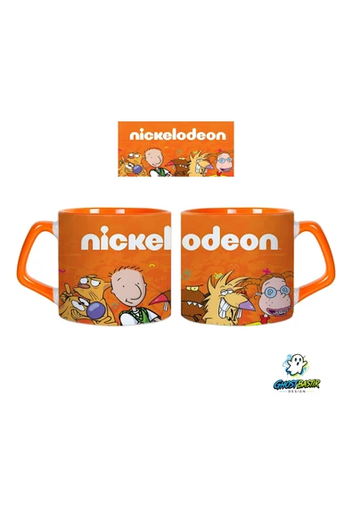 GHOSTBASTIR Design Nickelodeon Kupa Bardak | Tek Adet 0675 ürün görseli 1