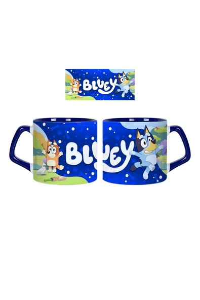 GHOSTBASTIR DESİGN Bluey Kupa Bardak | Tek Adet 076 ürün görseli 1