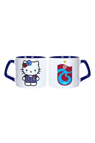 GHOSTBASTIR DESİGN Trabzonspor Hello Kitty Kupa Bardak | Tek Adet 089 ürün görseli 1