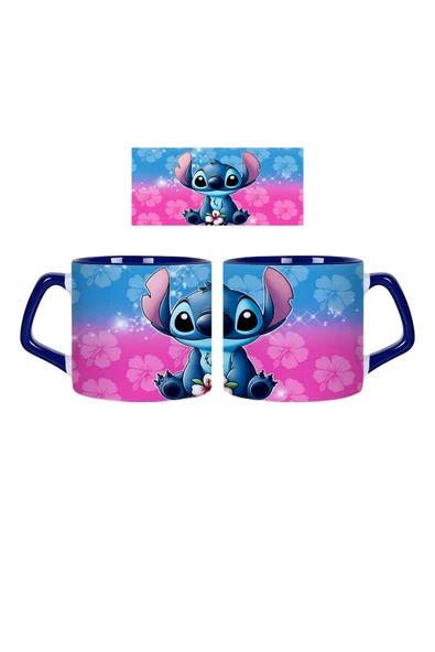 GHOSTBASTIR DESİGN Stitch Kupa Bardak | Tek Adet 0456 ürün görseli 1