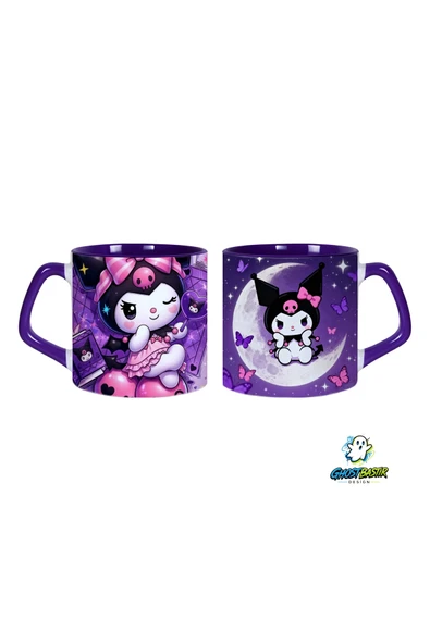 GHOSTBASTIR Design Kuromi Kupa Bardak | Tek Adet 0668 ürün görseli 1
