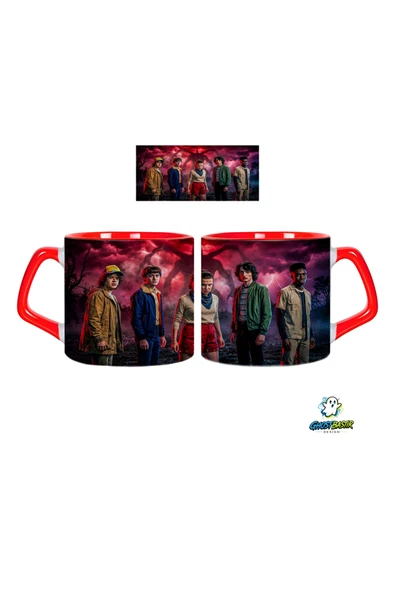 GHOSTBASTIR Design Stranger Things Kupa Bardak | Tek Adet 0600 ürün görseli 1