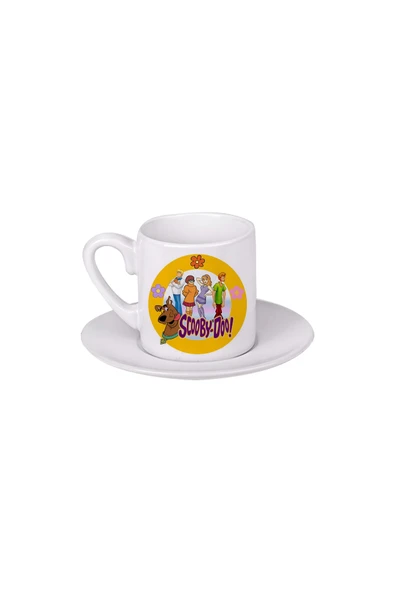 GHOSTBASTIR DESİGN Scooby-Doo Türk Kahvesi Fincanı 003 ürün görseli 1