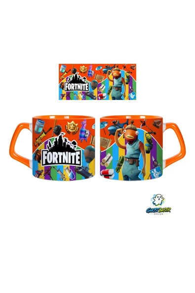 GHOSTBASTIR Design Fortnite Kupa Bardak | Tek Adet 0572 ürün görseli 1