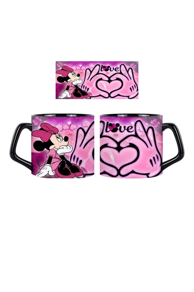GHOSTBASTIR DESİGN Minnie Mouse Kupa Bardak | Tek Adet 0327 ürün görseli 1