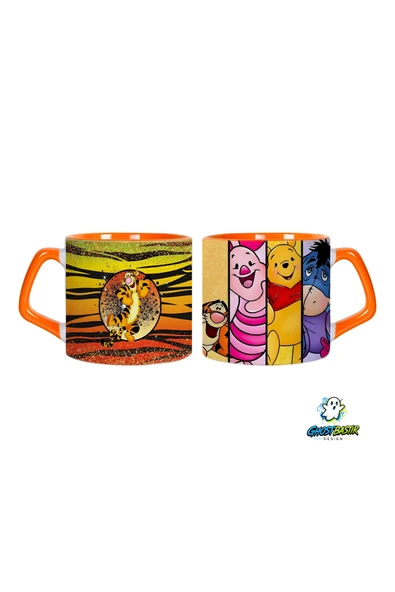 GHOSTBASTIR Design Winnie The Pooh Kupa Bardak | Tek Adet 0740 ürün görseli 1