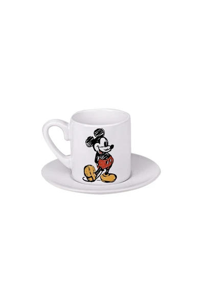 GHOSTBASTIR DESİGN Mickey Mouse Türk Kahvesi Fincanı 032 ürün görseli 1