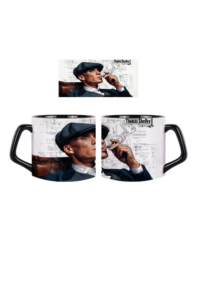 GHOSTBASTIR DESİGN Thomas Shelby Kupa Bardak | Tek Adet 0508 ürün görseli 1