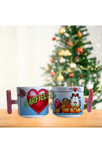 GHOSTBASTIR DESİGN Garfield Kupa Bardak | Tek Adet 0162 ürün görseli 1