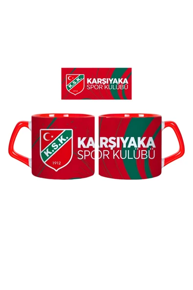 GHOSTBASTIR DESİGN Karşıyaka Spor Kupa Bardak | Tek Adet 0259 ürün görseli 1