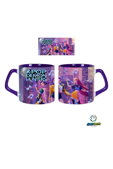 GHOSTBASTIR Design K-pop Demon Hunters Kupa Bardak | Tek Adet 0579 ürün görseli 1
