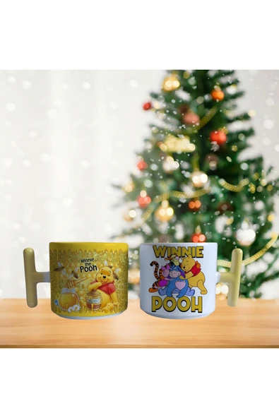 GHOSTBASTIR DESİGN Winnie The Pooh Kupa Bardak | Tek Adet 0546 ürün görseli 1