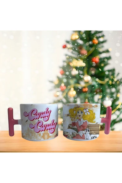 GHOSTBASTIR DESİGN Şeker Kız Candy Kupa Bardak | Tek Adet 0481 ürün görseli 1
