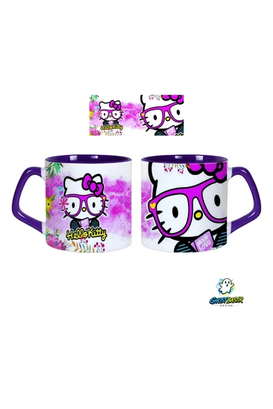 GHOSTBASTIR Design Hello Kitty Kupa Bardak | Tek Adet 0575 ürün görseli 1