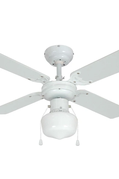 Vantilatör Avize Lamba Tavan Vantilatörü Pervaneli Avize Işıklı 92cm Çap - Resim 2