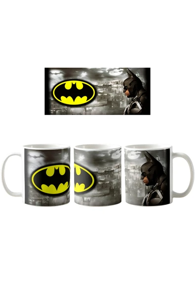 GHOSTBASTIR DESİGN Batman Kupa Bardak | Tek Adet K011 ürün görseli 1