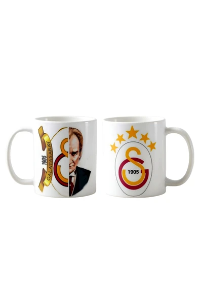 GHOSTBASTIR DESİGN Galatasaray Atatürk Kupa Bardak Tek Adet K047 ürün görseli 1