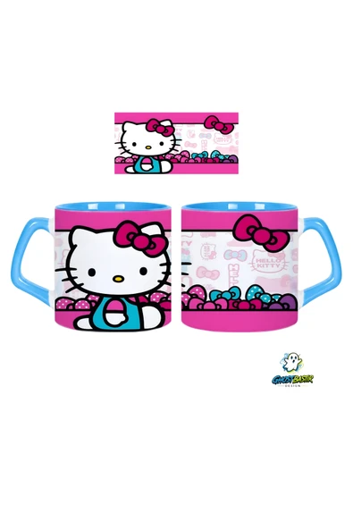 GHOSTBASTIR Design Hello Kitty Kupa Bardak | Tek Adet 0657 ürün görseli 1