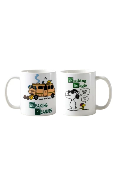 GHOSTBASTIR DESİGN Breaking Bad Snoopy Kupa Bardak | Tek Adet K016 ürün görseli 1